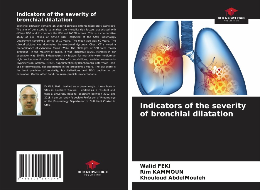Indicators of the severity of bronchial dilatation
