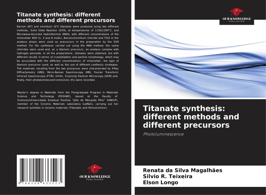 Titanate synthesis: different methods and different precursors: Photoluminescence