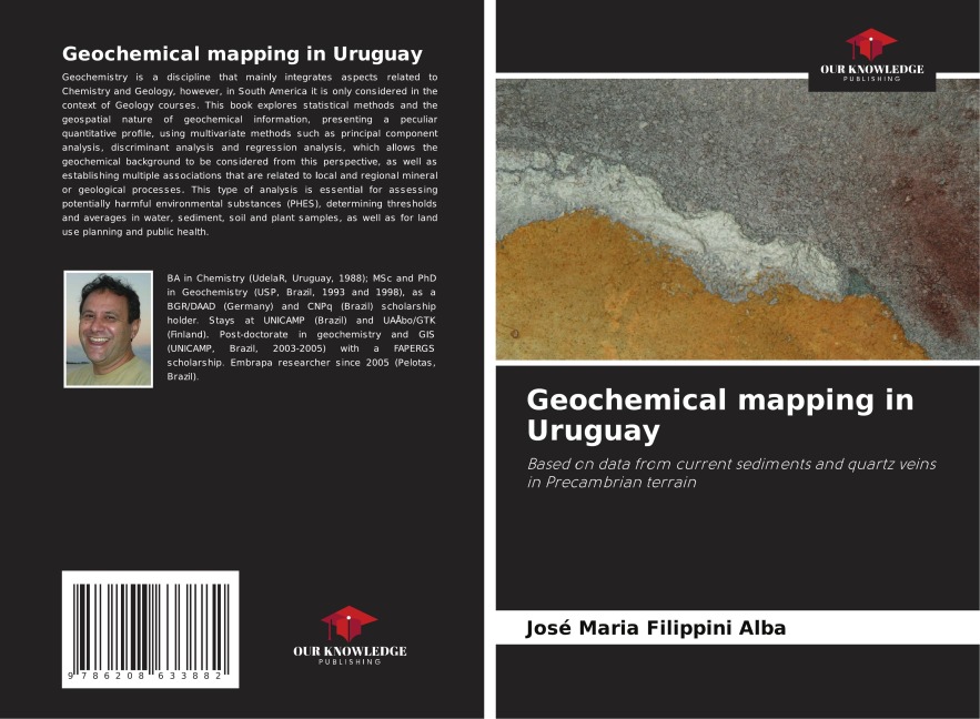 Geochemical mapping in Uruguay: Based on data from current sediments and quartz veins in Precambrian terrain