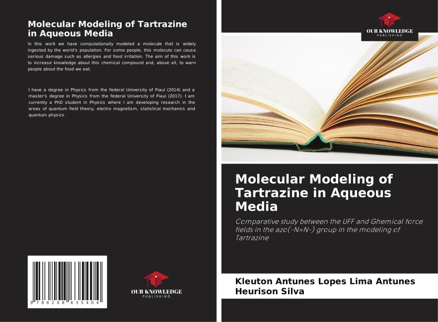 Molecular Modeling of Tartrazine in Aqueous Media: Comparative study between the UFF and Ghemical force fields in the azo(-N=N-) group in the modeling of Tartrazine