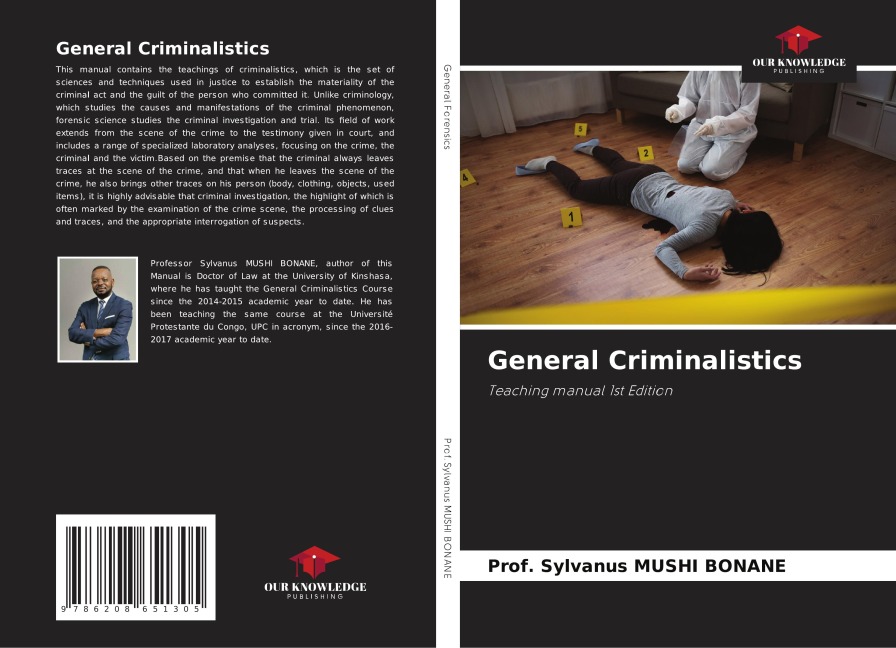 General Criminalistics: Teaching manual 1st Edition
