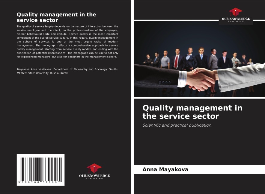 Quality management in the service sector: Scientific and practical publication