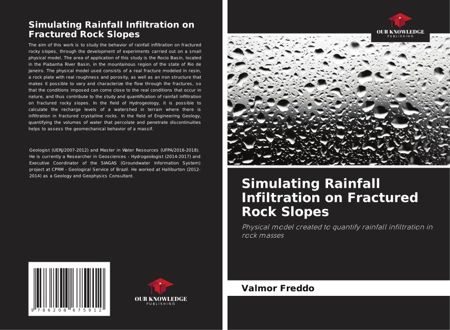 Simulating Rainfall Infiltration on Fractured Rock Slopes: Physical model created to quantify rainfall infiltration in rock masses