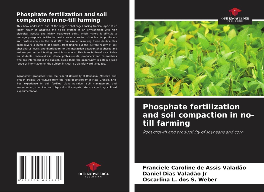 Phosphate fertilization and soil compaction in no-till farming: Root growth and productivity of soybeans and corn