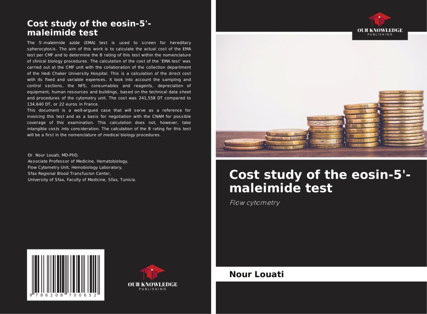 Cost study of the eosin-5-maleimide test: Flow cytometry