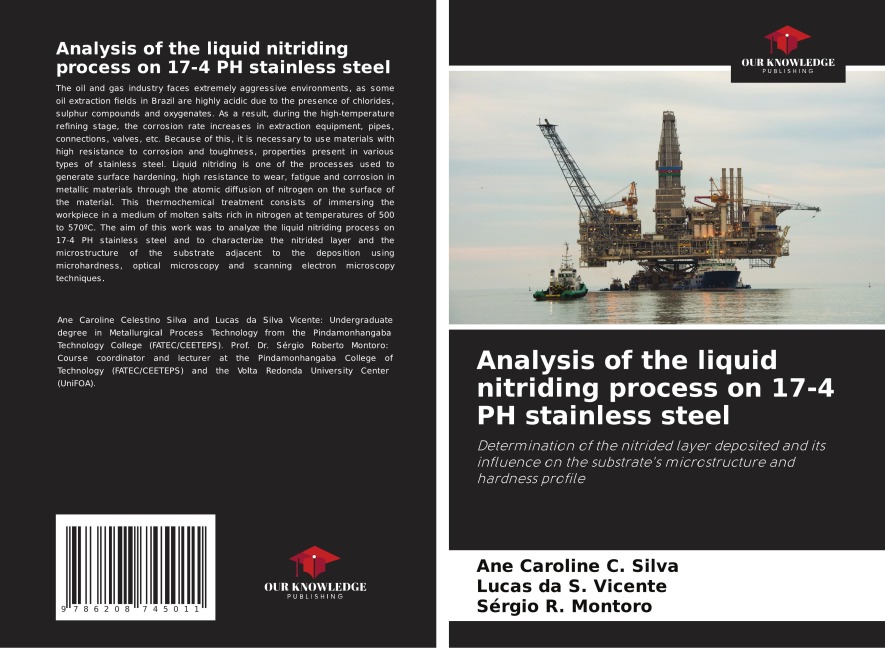 Analysis of the liquid nitriding process on 17-4 PH stainless steel: Determination of the nitrided layer deposited and its influence on the substrate's microstructure and hardness profile