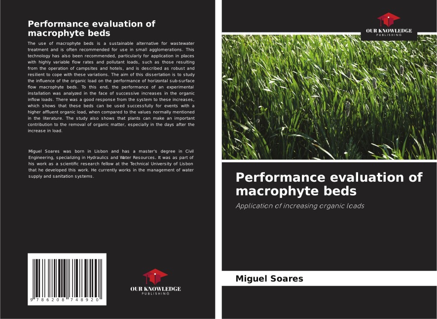 Performance evaluation of macrophyte beds: Application of increasing organic loads