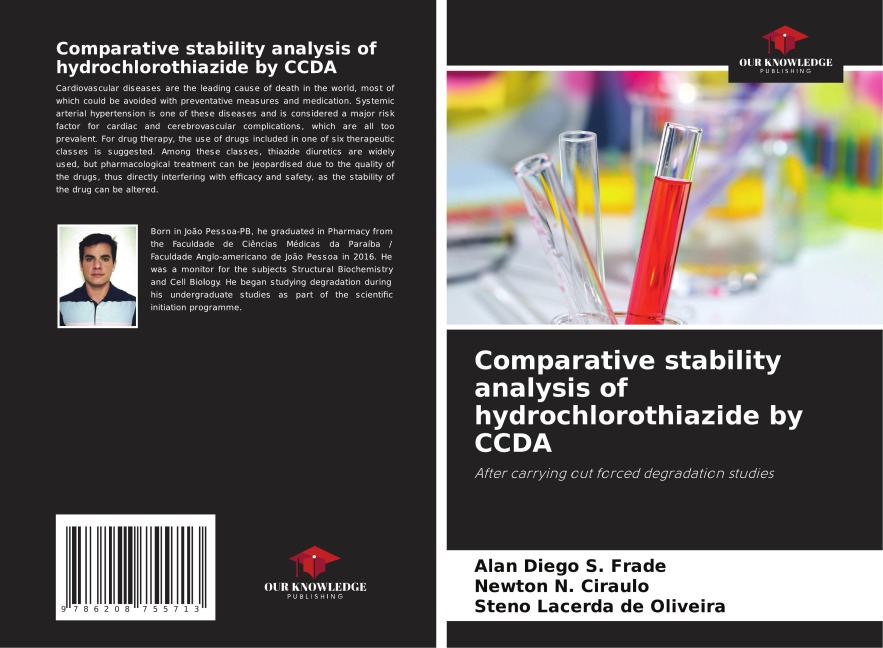 Comparative stability analysis of hydrochlorothiazide by CCDA: After carrying out forced degradation studies