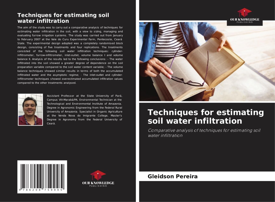 Techniques for estimating soil water infiltration: Comparative analysis of techniques for estimating soil water infiltration