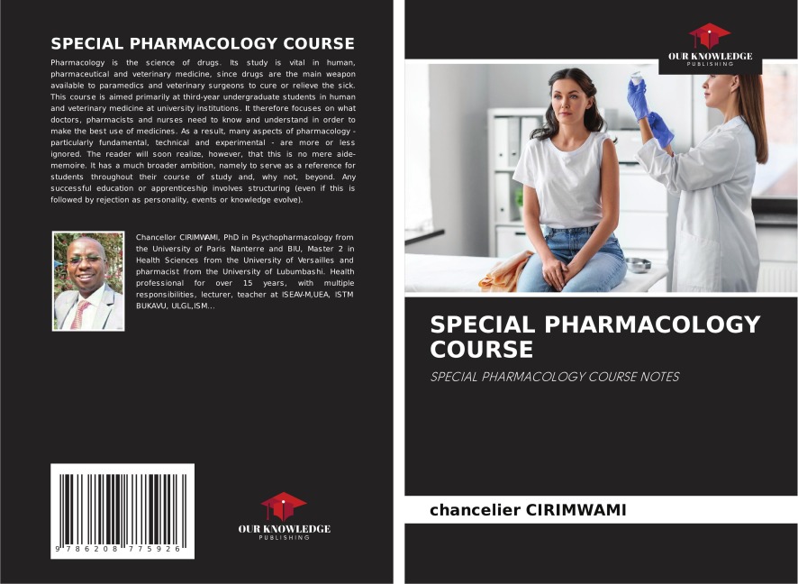 SPECIAL PHARMACOLOGY COURSE: SPECIAL PHARMACOLOGY COURSE NOTES