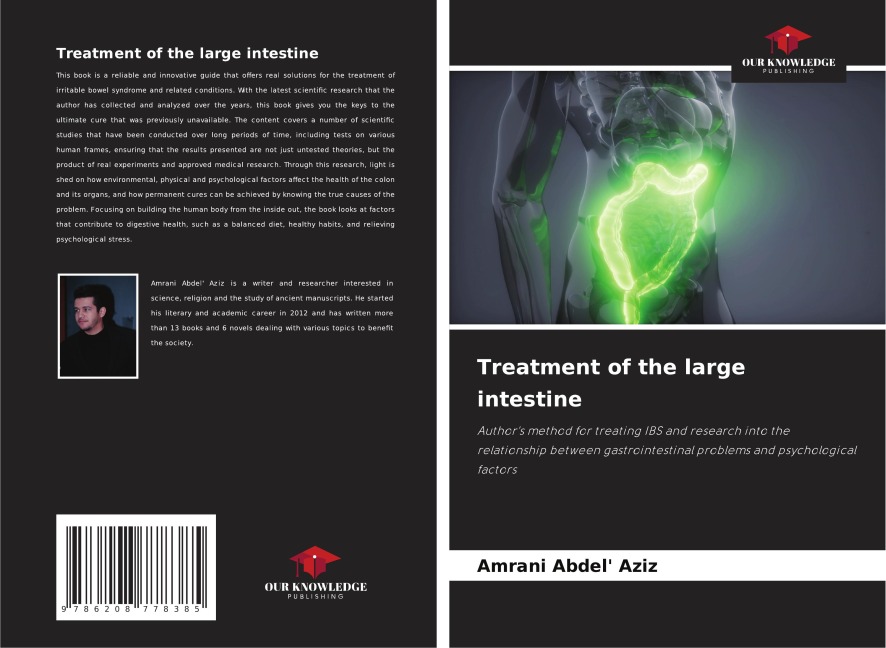 Treatment of the large intestine: Authors method for treating IBS and research into the relationship between gastrointestinal problems and psychological factors
