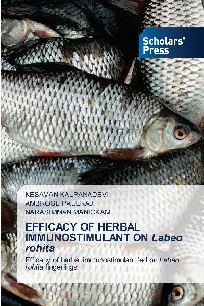 EFFICACY OF HERBAL IMMUNOSTIMULANT ON Labeo rohita: Efficacy of herbal immunostimulant fed on Labeo rohita fingerlings