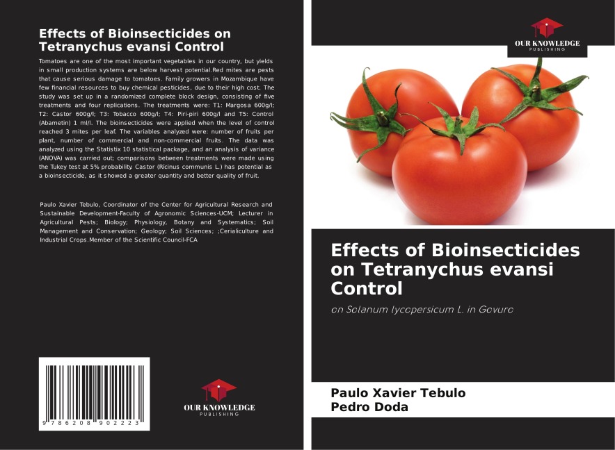 Effects of Bioinsecticides on Tetranychus evansi Control: on Solanum lycopersicum L. in Govuro
