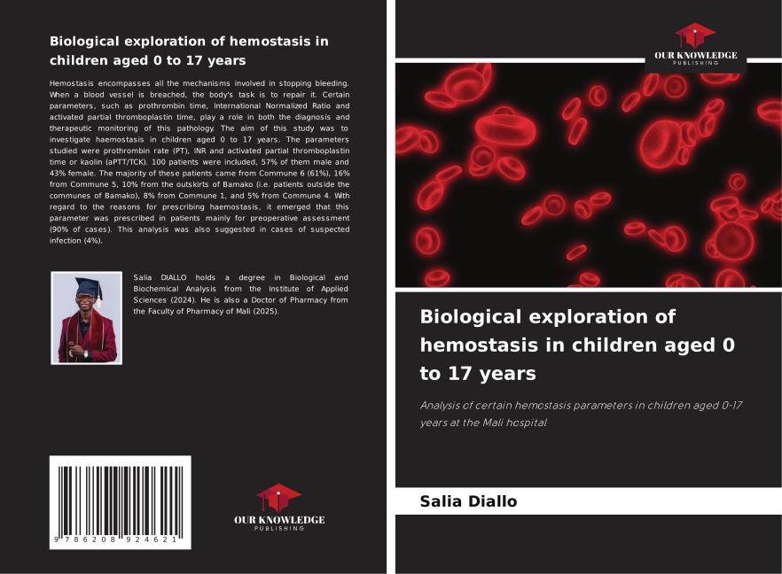Biological exploration of hemostasis in children aged 0 to 17 years: Analysis of certain hemostasis parameters in children aged 0-17 years at the Mali hospital