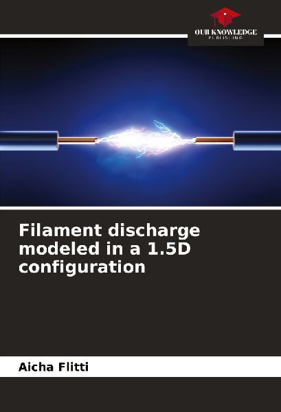 Filament discharge modeled in a 1.5D configuration