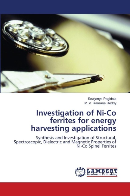 Investigation of Ni-Co ferrites for energy harvesting applications: Synthesis and Investigation of Structural, Spectroscopic, Dielectric and Magnetic Properties of Ni-Co Spinel Ferrites