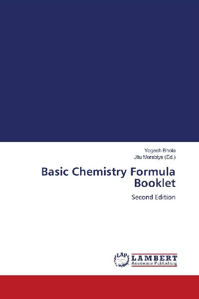 Basic Chemistry Formula Booklet: Second Edition