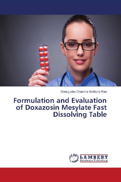 Formulation and Evaluation of Doxazosin Mesylate Fast Dissolving Table