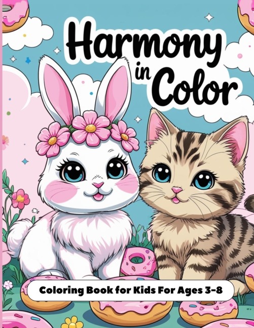 Harmony in color: A Relaxing Coloring Book for Stress Relief and Mindfulness