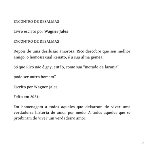 Encontro De Desalmas