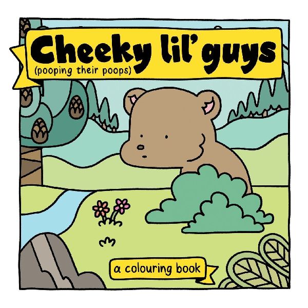 Cheeky lil guys (pooping their poops)