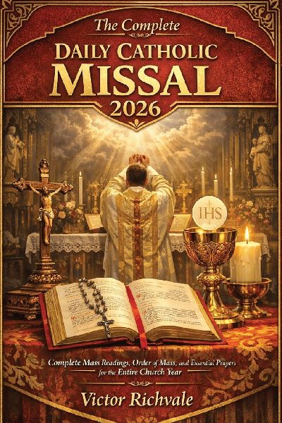 The Complete Daily Catholic Missal 2026: Complete Mass Readings, Order of Mass, and Daily Catholic Prayers with Sunday & Weekday Lectionary Cycles, Reflections, Devotions, and a Simple Step-by-Step Guide to Follow the Mass with Confidence