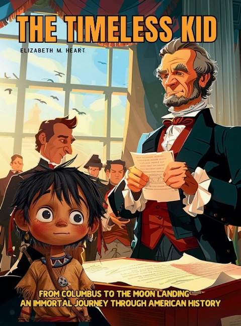 The Timeless Kid: The story of an Immortal Boy Who Witnessed First Hand the Landmarks of American History, From Columbus to the Moon Landing, (Ages 7-12).