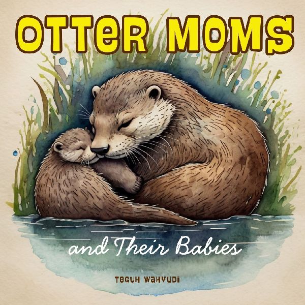 Otter Moms and Their Babies: Heartwarming Otter Storybook for Kids Ages 3-5