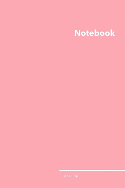 Lined College Ruled Notebook: Stylish Pink Delight College Ruled Notebook, 120 Lined Pages 6 x 9 inches Standard Size Journal | Softcover