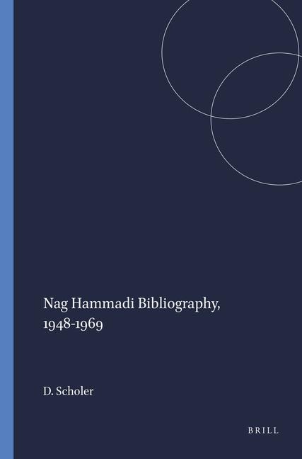 Nag Hammadi Bibliography, 1948-1969