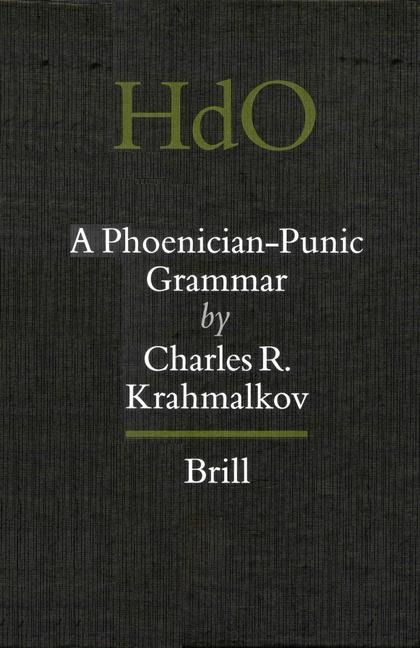 A Phoenician-Punic Grammar