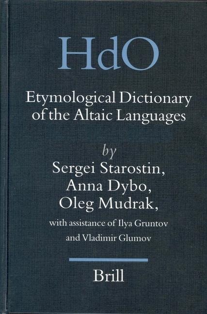 Etymological Dictionary of the Altaic Languages (3 Vols)