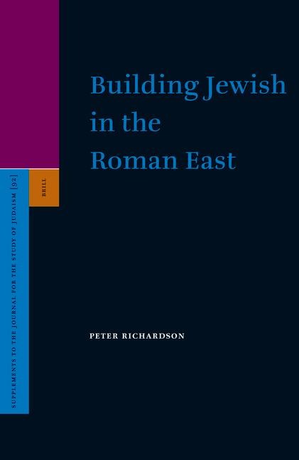Building Jewish in the Roman East