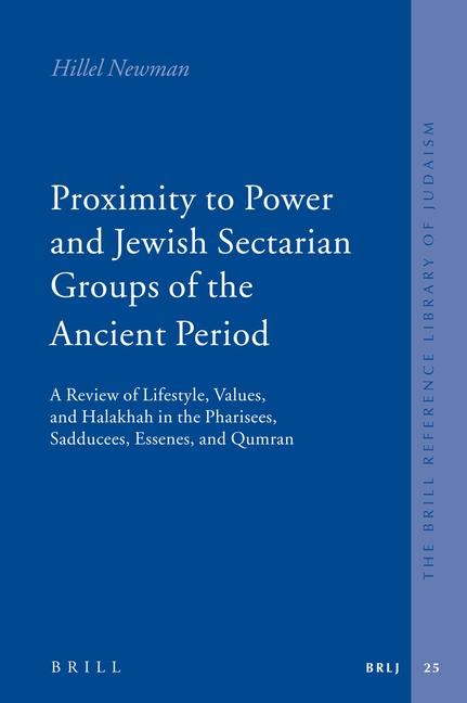 Proximity to Power and Jewish Sectarian Groups of the Ancient Period: A Review of Lifestyle, Values, and Halakha in the Pharisees, Sadducees, Essenes, and Qumran