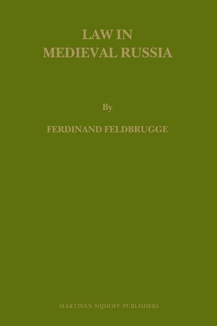 Law in Medieval Russia