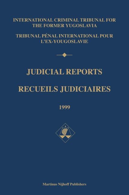 Judicial Reports / Recueils Judiciaires, 1999