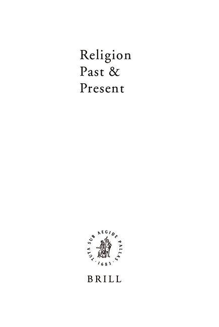 Religion Past and Present, Volume 14 Index