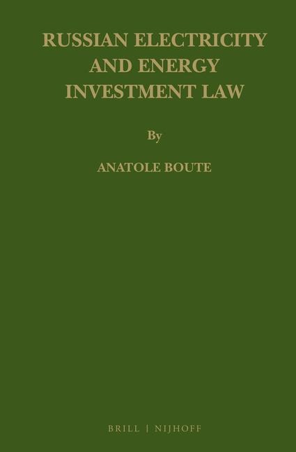 Russian Electricity and Energy Investment Law