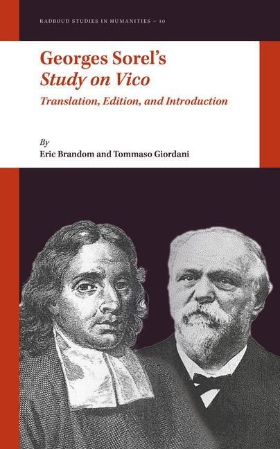 Georges Sorel's Study on Vico: Translation, Edition, and Introduction