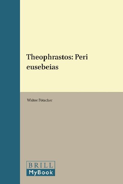 Theophrastos: Peri eusebeias