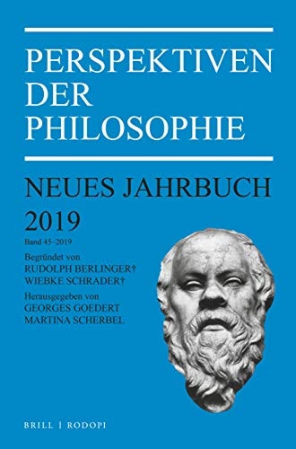 Perspektiven der Philosophie Neues Jahrbuch. Band 45 - 2019