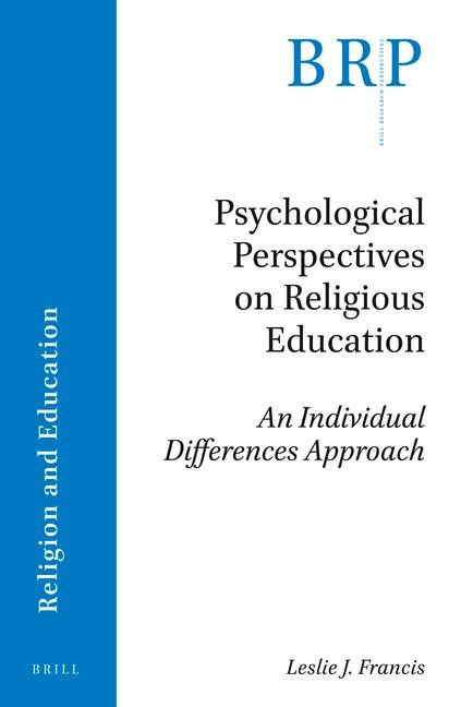 Psychological Perspectives on Religious Education: An Individual Differences Approach