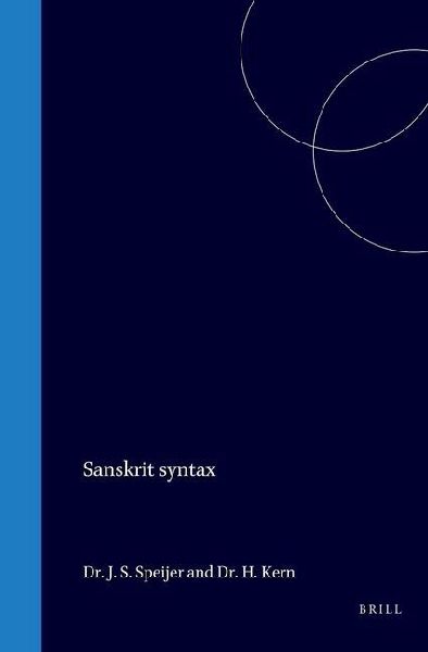 Sanskrit Syntax