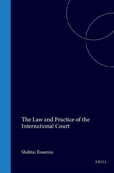 The Law and Practice of the International Court, 1920-1996: Volume II. Jurisdiction