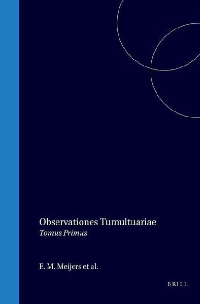 Observationes Tumultuariae: 1