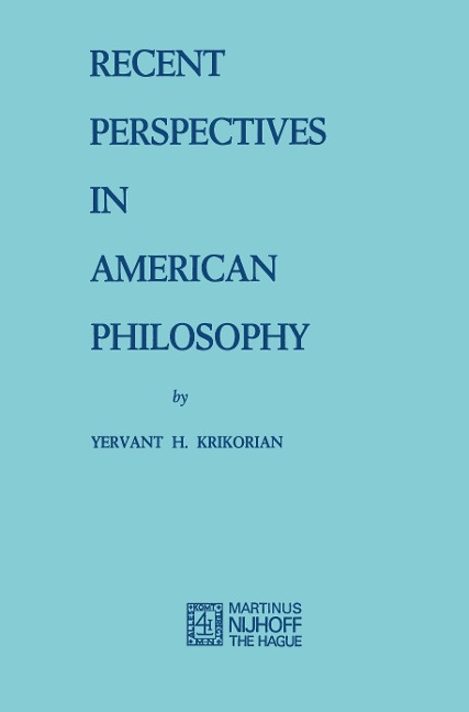 Recent Perspectives in American Philosophy