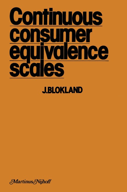 Continuous Consumer Equivalence Scales: Item-specific effects of age and sex of household members in the budget allocation model