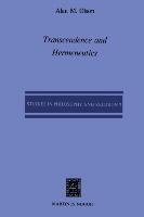 Transcendence and Hermeneutics: An Interpretation of the Philosophy of Karl Jaspers