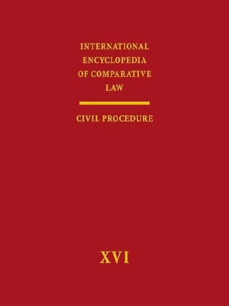 International Encyclopedia of Comparative Law, Volume XI (2 Vols)