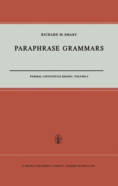 Paraphrase Grammars